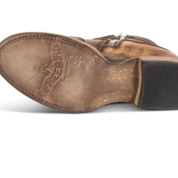 NEW Freebird Redmond NIB Ankle Boots Moto Western Bohemian Booties Harness Fall - Picture 10 of 16